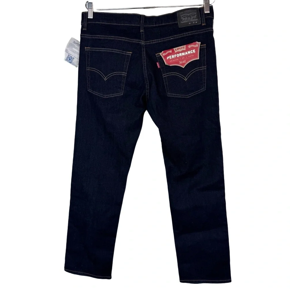 Levi's 511 Jeans Boys 16H W34 L28 Dark Wash Slim Performance Stretch (NWT)